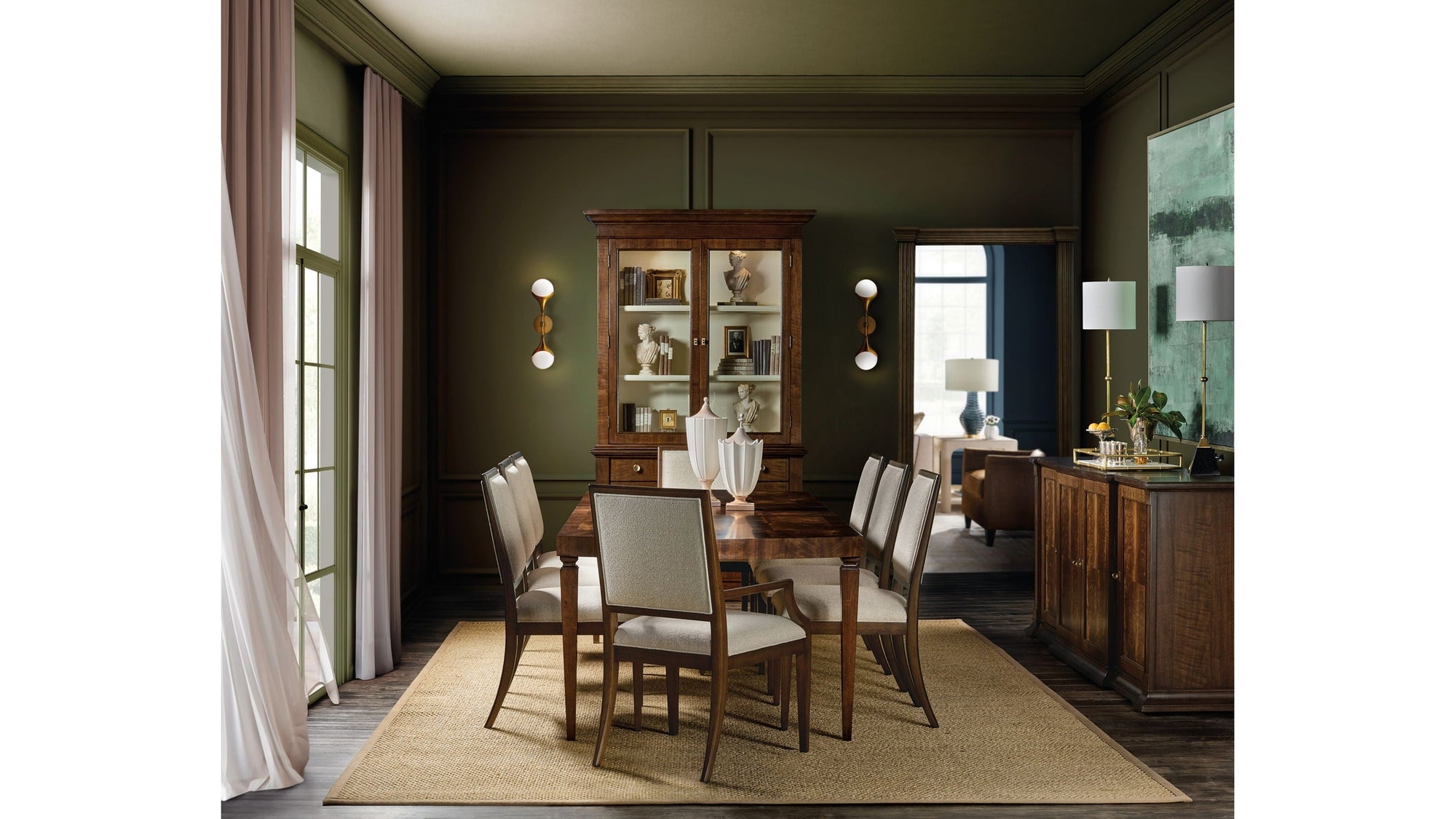 Archives - Display Cabinet - Dark Brown