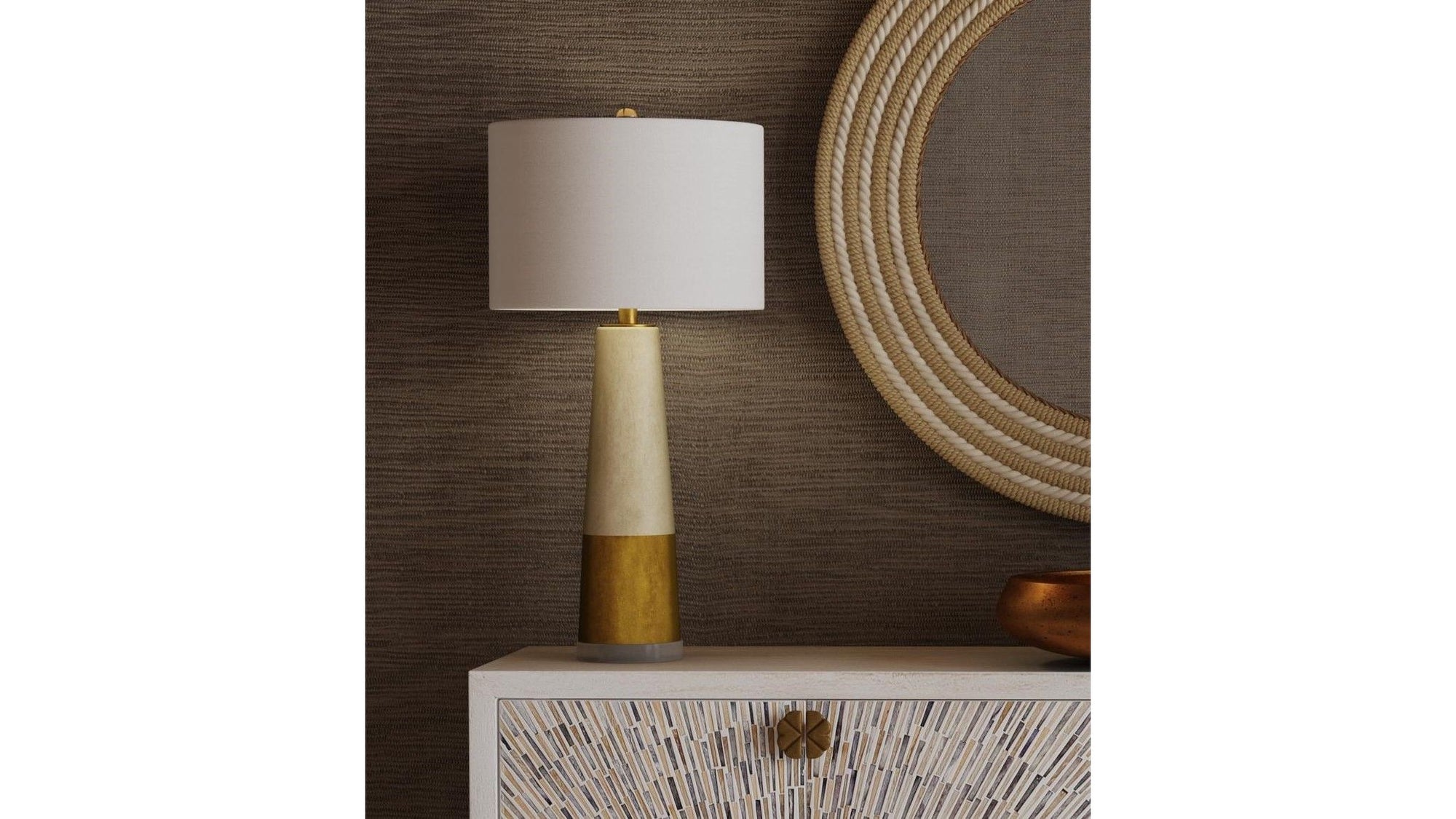 Astern - Wall Mirror - Beige