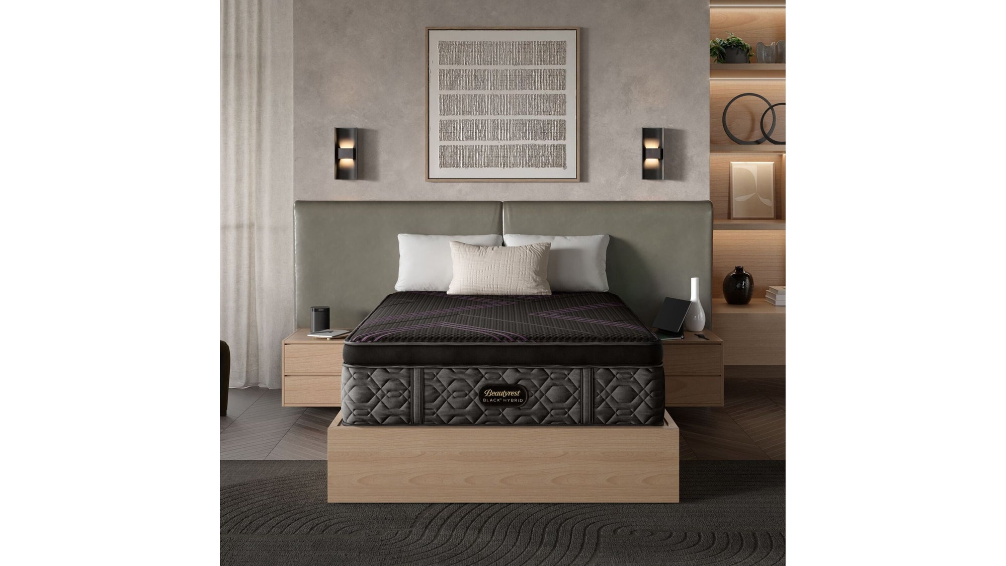 Beautyrest Black Hybrid - 14.5" Series Two Medium Apex Top Mattress