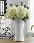 Floreana - Tall Vase - White