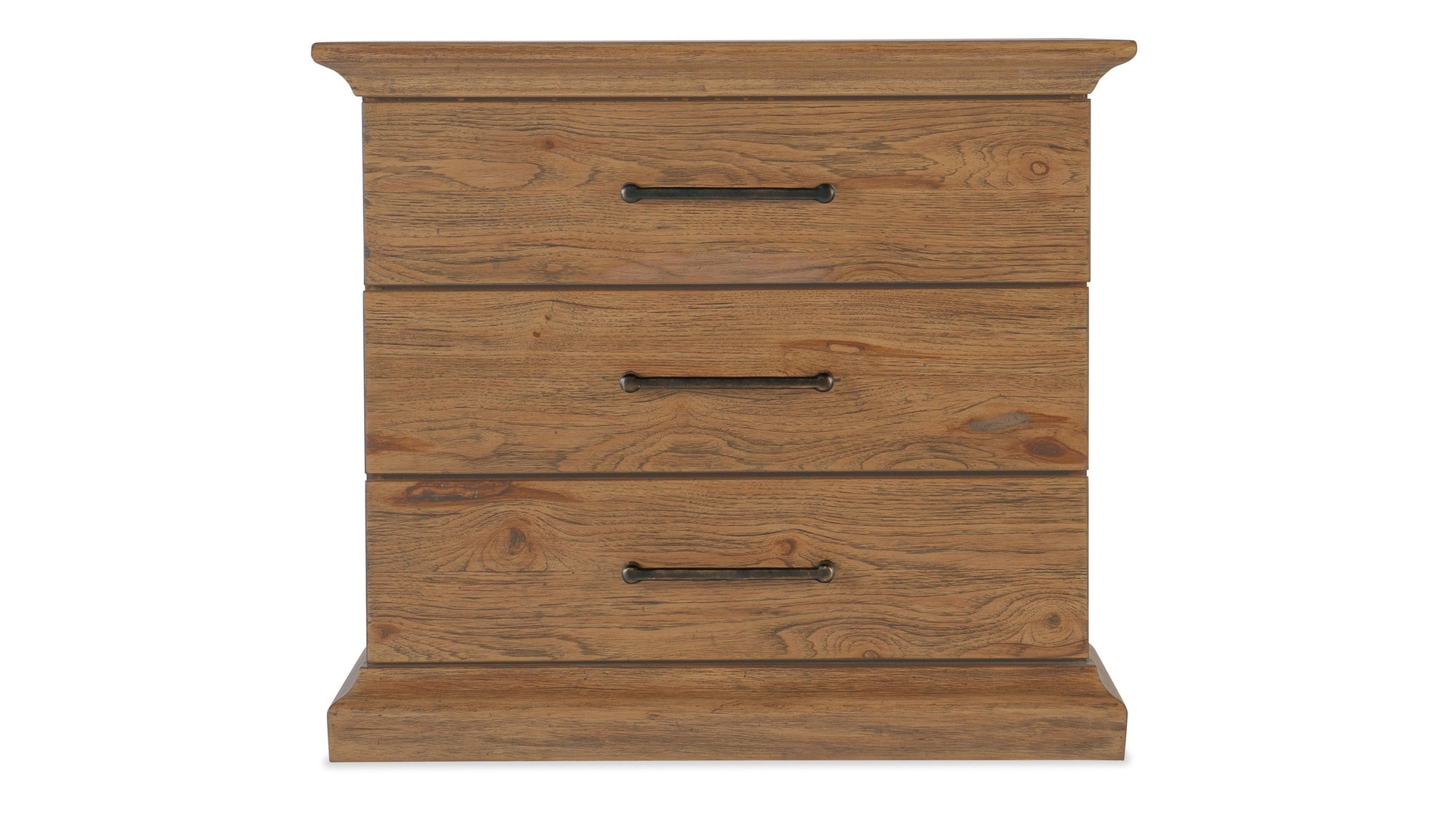 Big Sky - 3-Drawer Nightstand - Light Brown