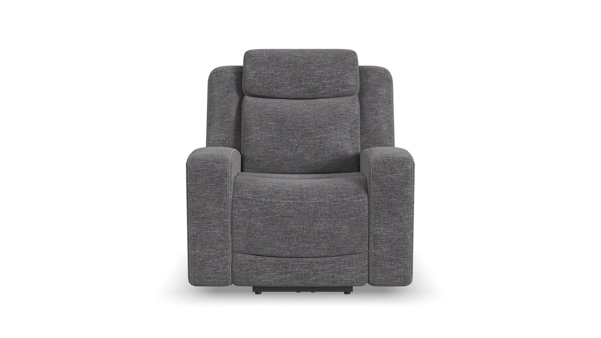 Ridge - Power Recliner With Power Headrest - Granite