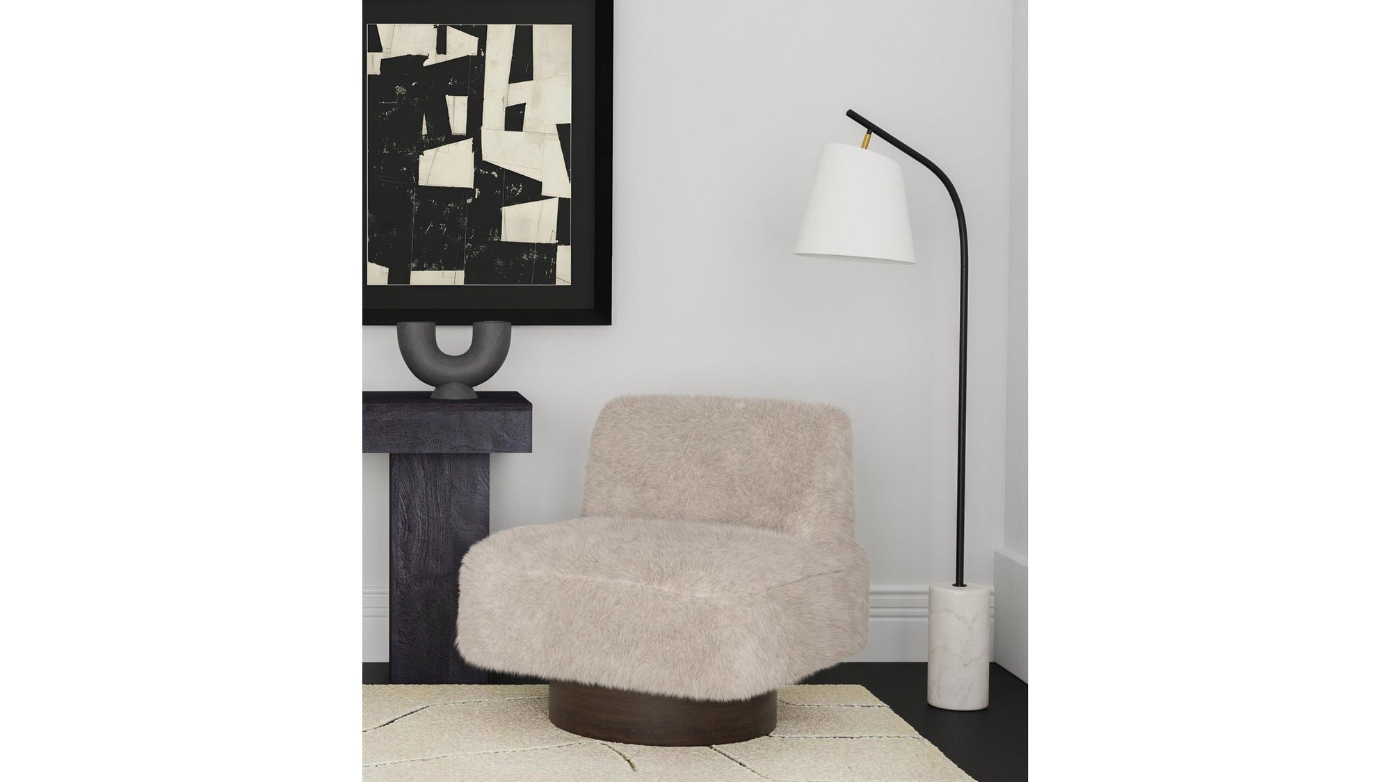 Studio - Floor Lamp - White