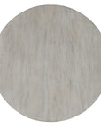 Melange - Guilded Accent Table - Pearl Silver