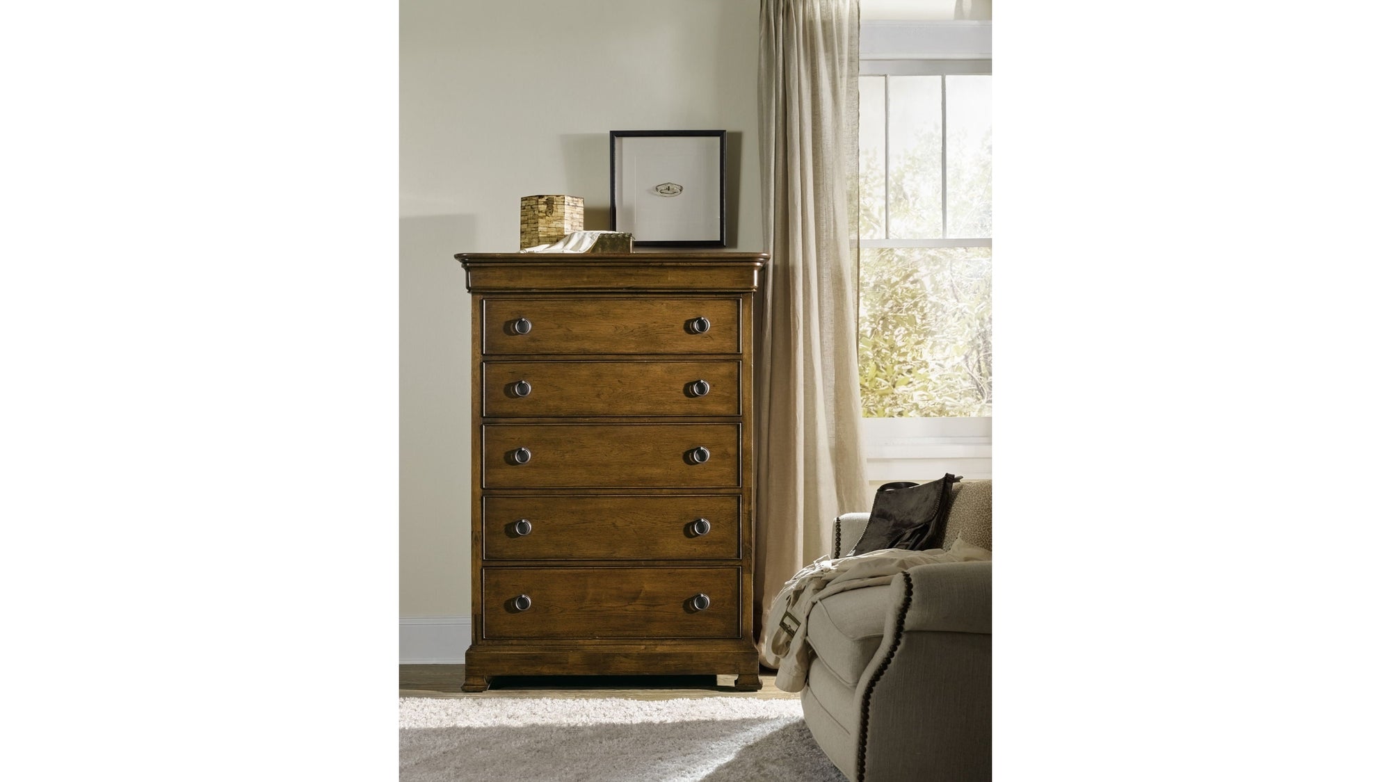 Archivist - 6-Drawer Chest - Dark Brown