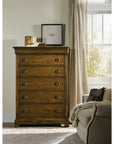 Archivist - 6-Drawer Chest - Dark Brown