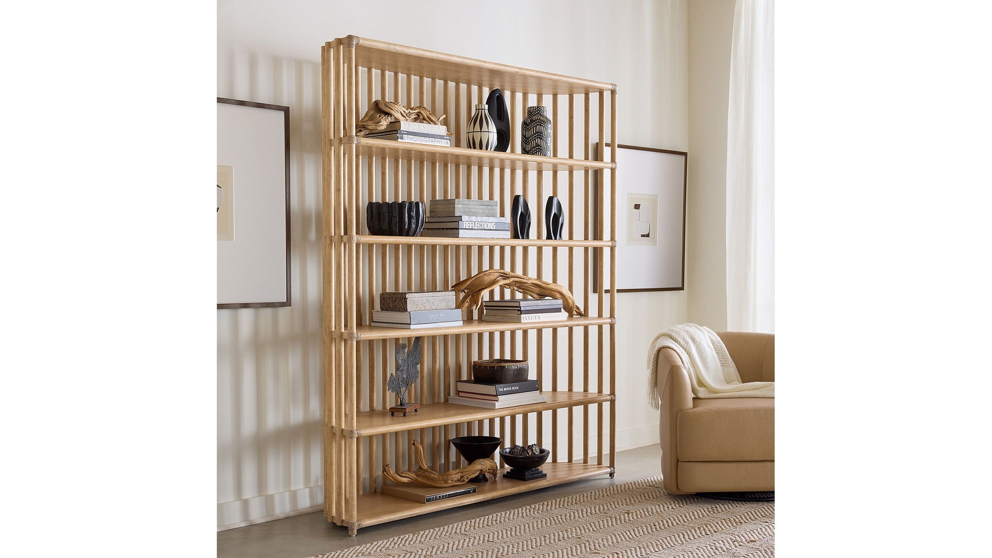 Retreat - Slatted Bookcase