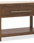 Driftwood - One-Drawer Nightstand With Stone