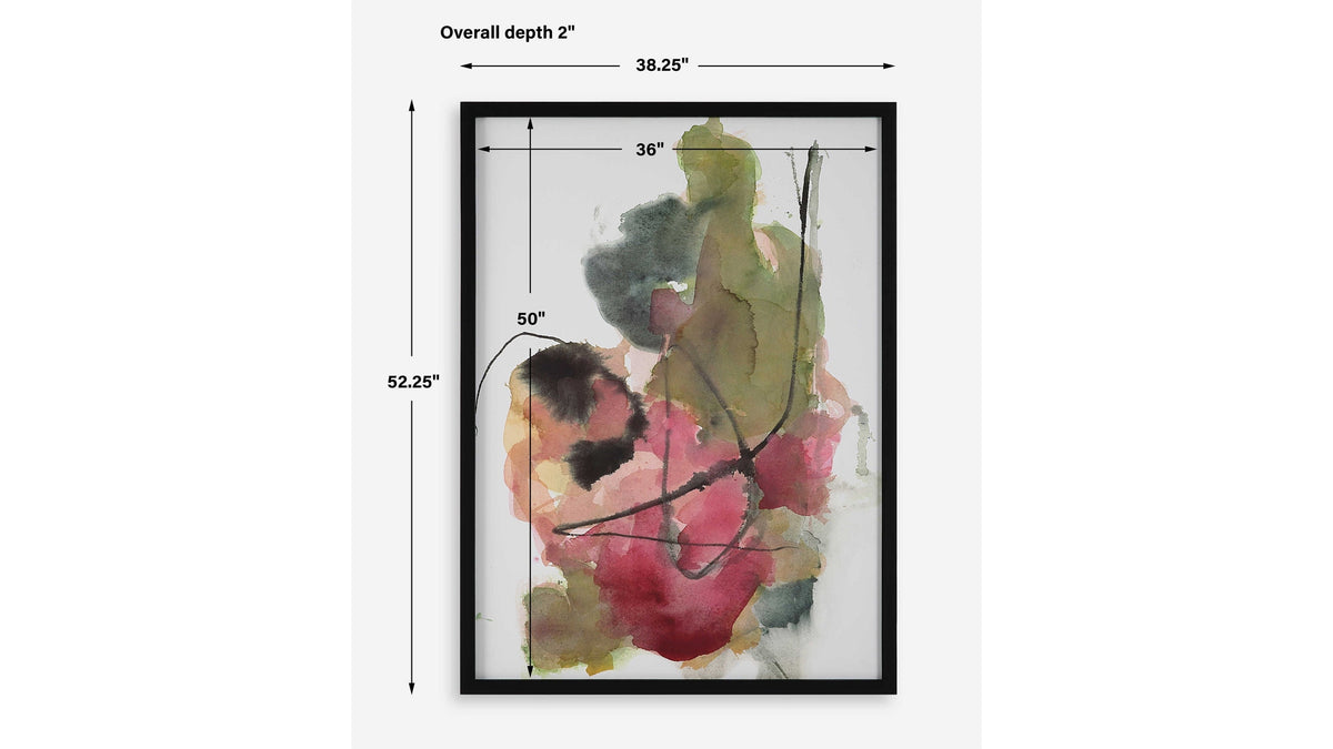 Euphoria - Abstract Art Print - Pink