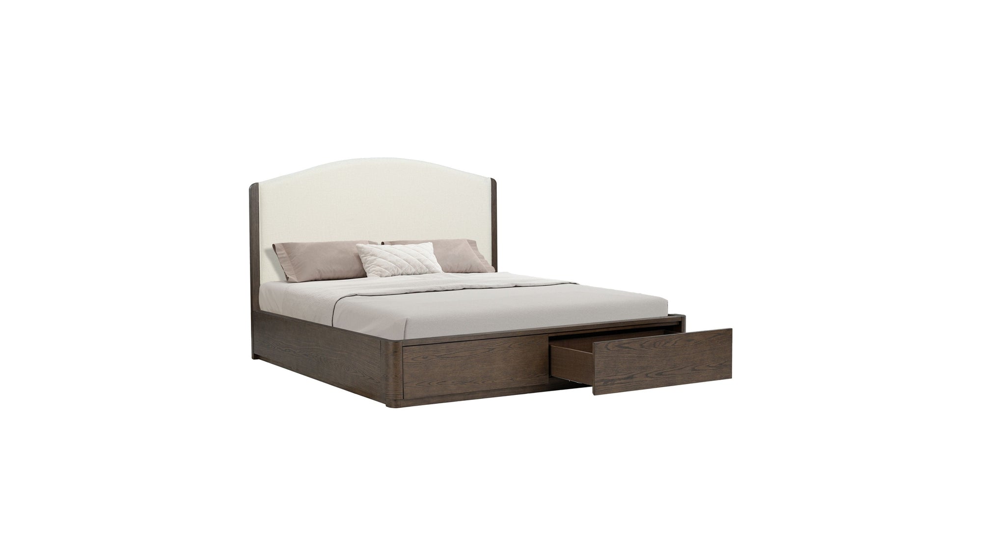 Athens - Upholstered Storage Bed