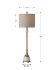 Natania - Plated Buffet Lamp - Brass