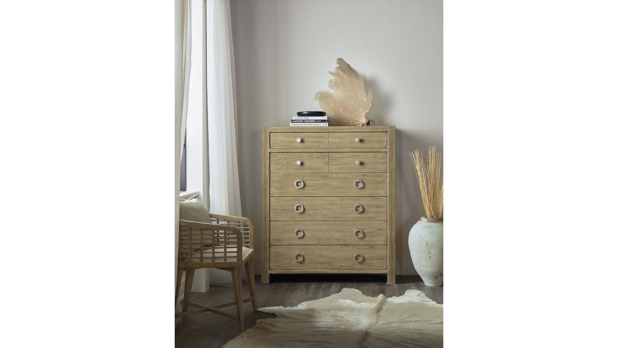 Surfrider - Six-Drawer Chest - Light Brown
