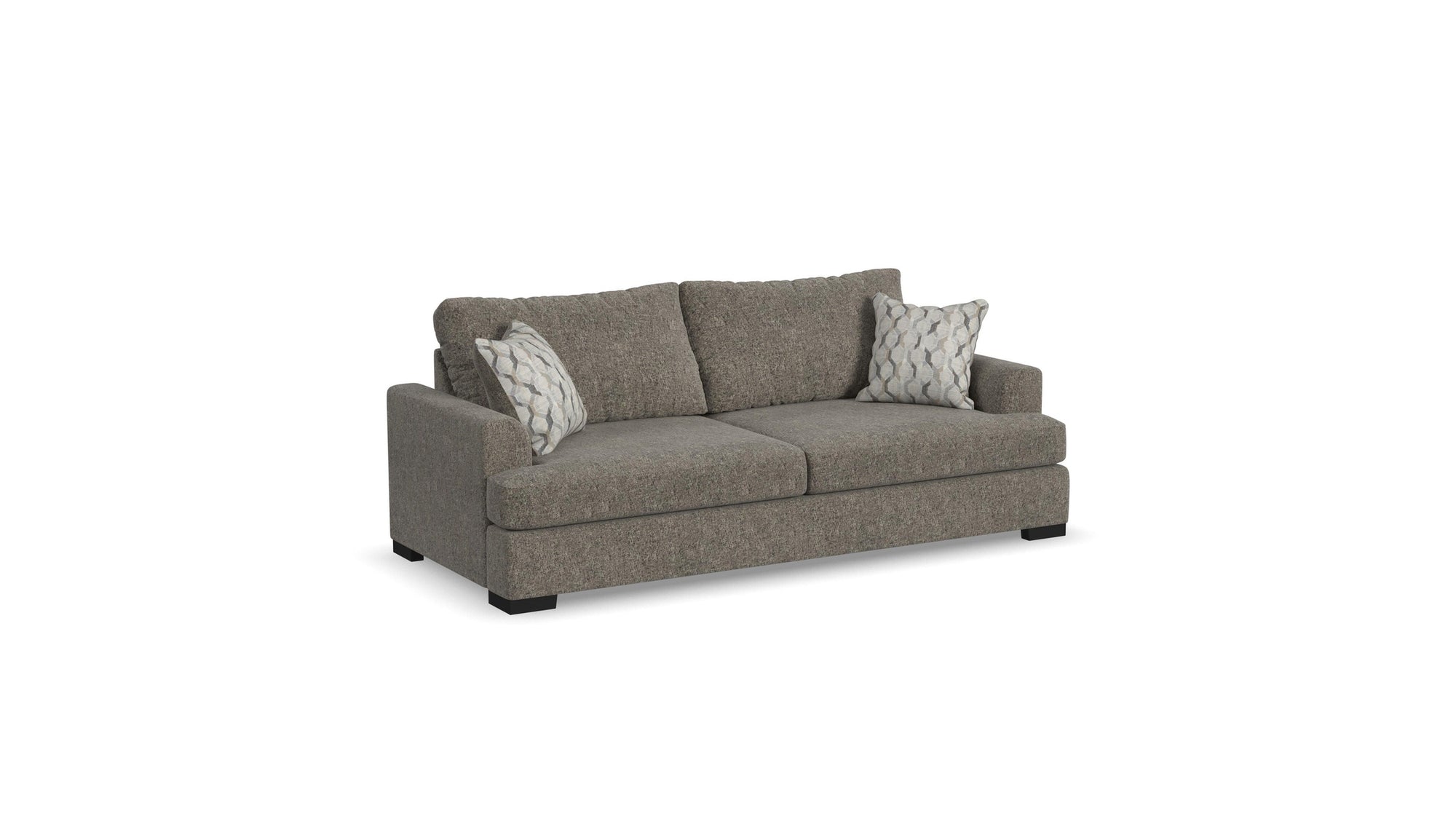 Willow - Fabric Stationary Extra Large Two-Cushion Sofa