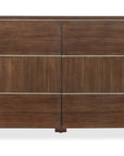 Melange - Contours Credenza - Dark Brown