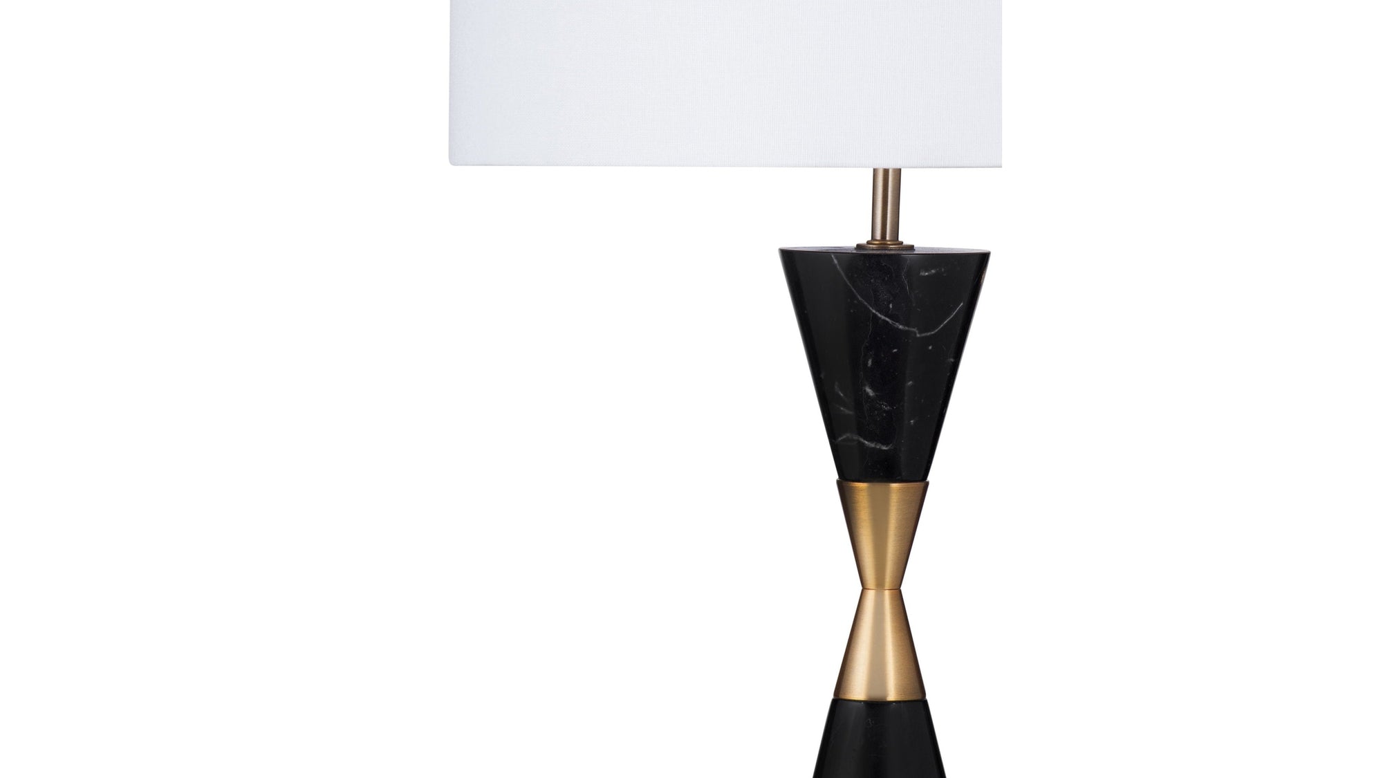 Tana - Table Lamp - Black / White