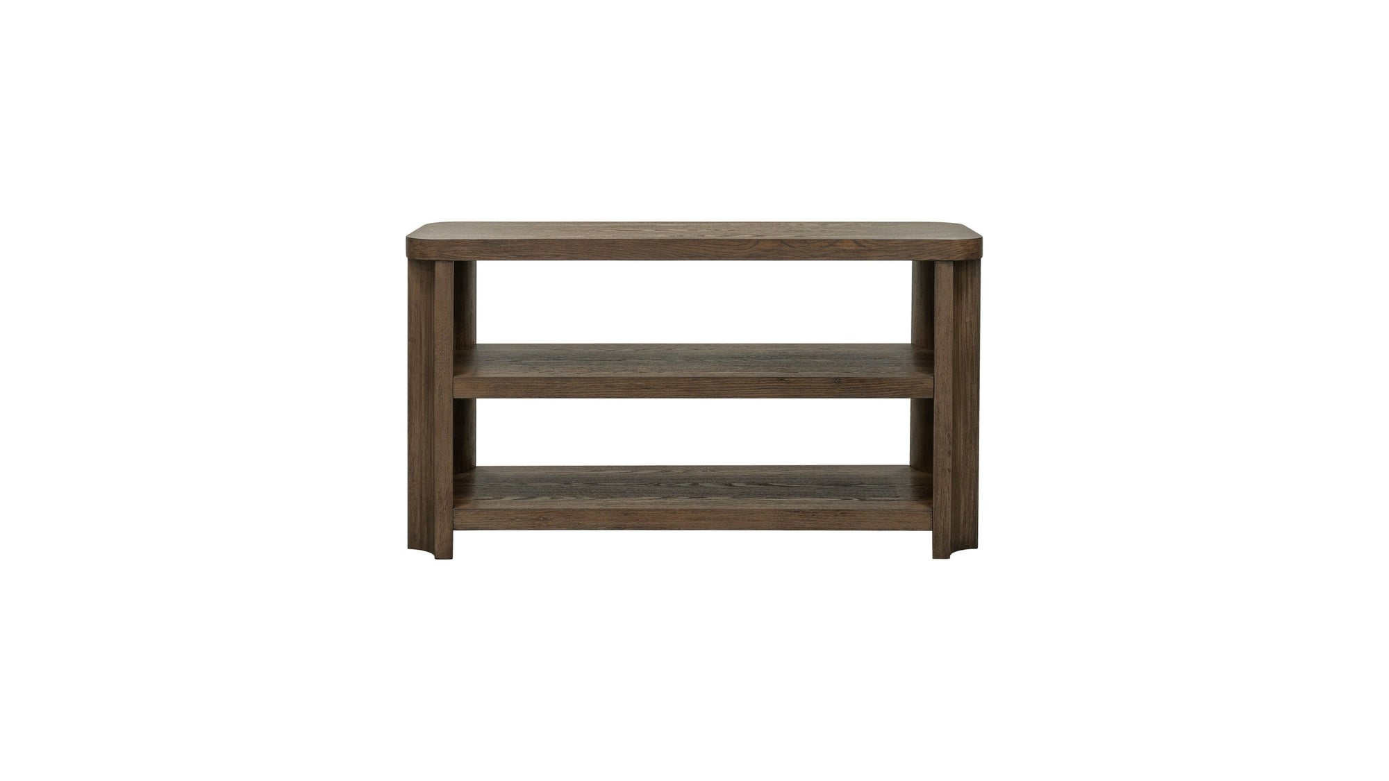 Griffin - Console Table - Graphite Oak