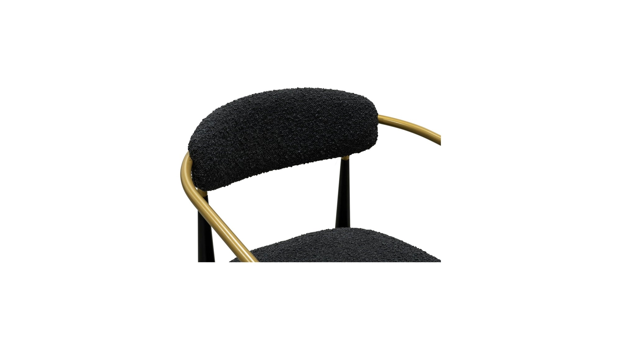 Jenson - Dining Chair - Black / Gold