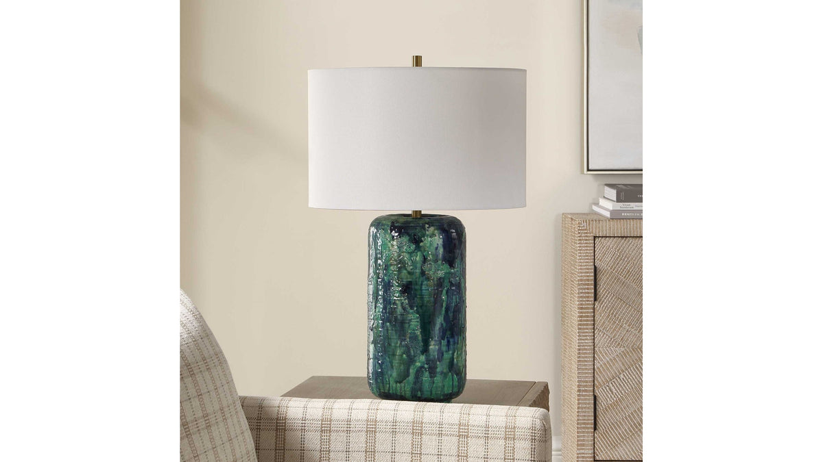 Out Of The Blue - Table Lamp - Blue / Green