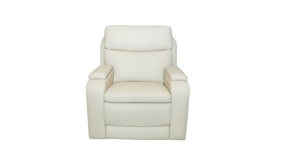Gunner - Recliner With Power And Power Headrest - Almond