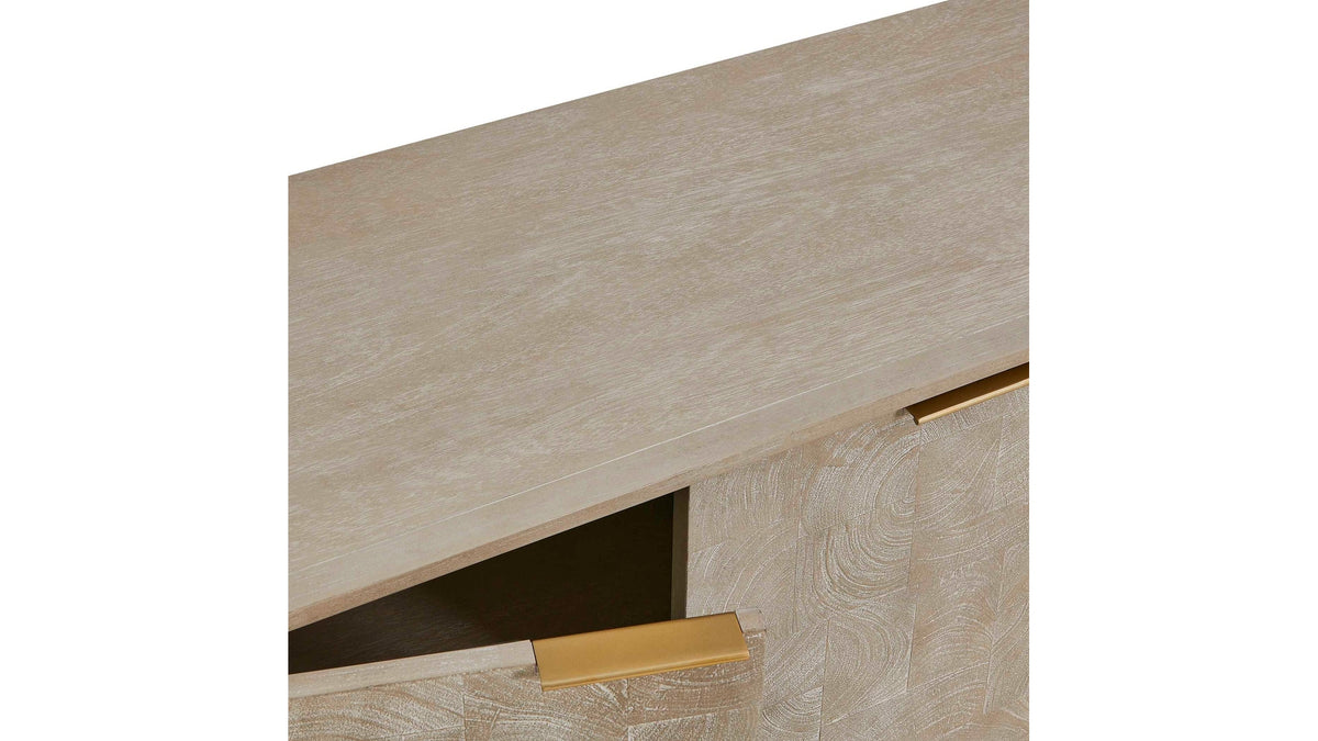 Maeva - 3 Door Cabinet - Light Wood