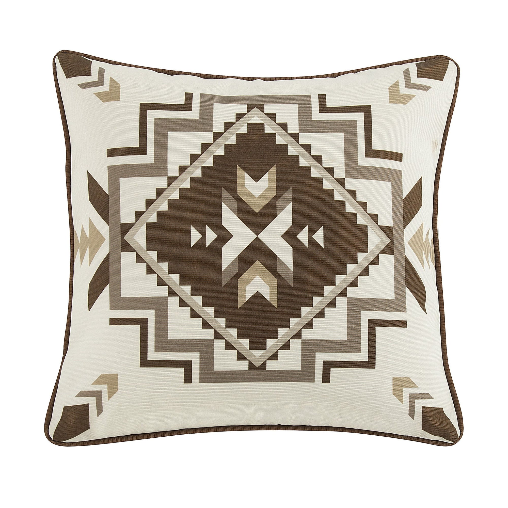 Outdoor Pillow - Dakota Indoor/Outdoor Pillow 2 Per Carton - Brown