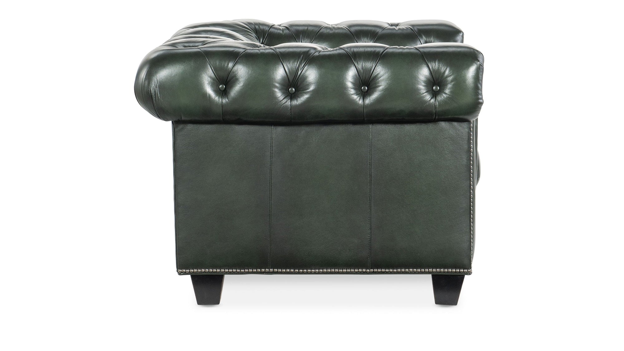 SS - Charleston Tufted Chair - Dark Green