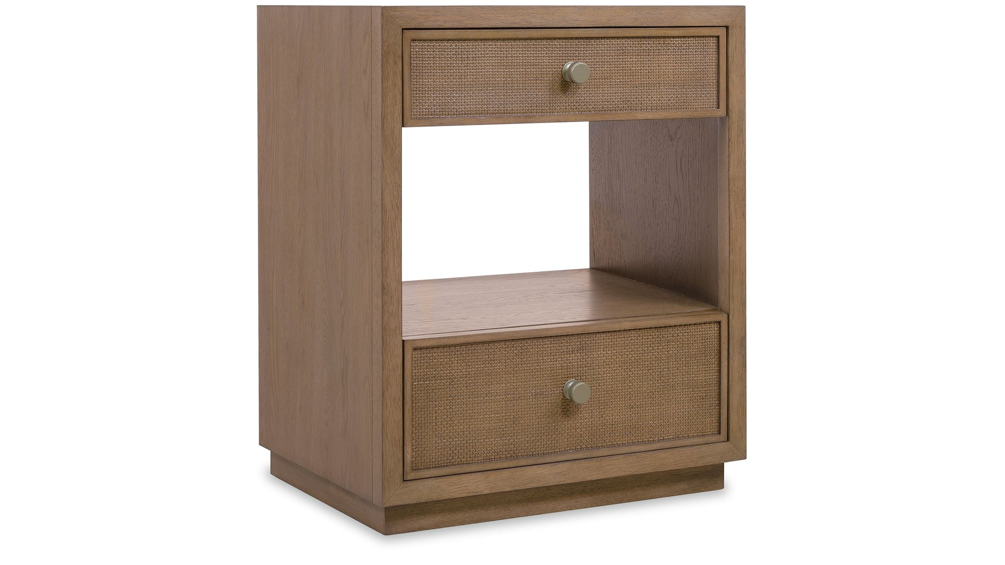 Sonnet - Two-Drawer Nightstand - Dark Gray