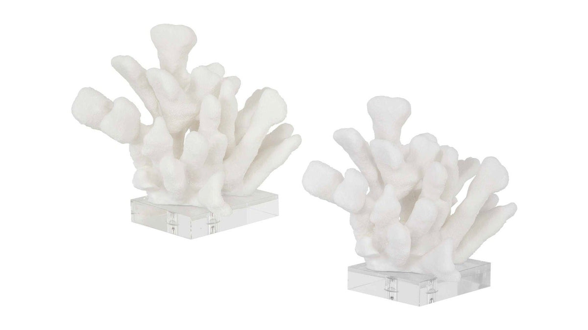 Charbel - Bookends Set of 2 - White