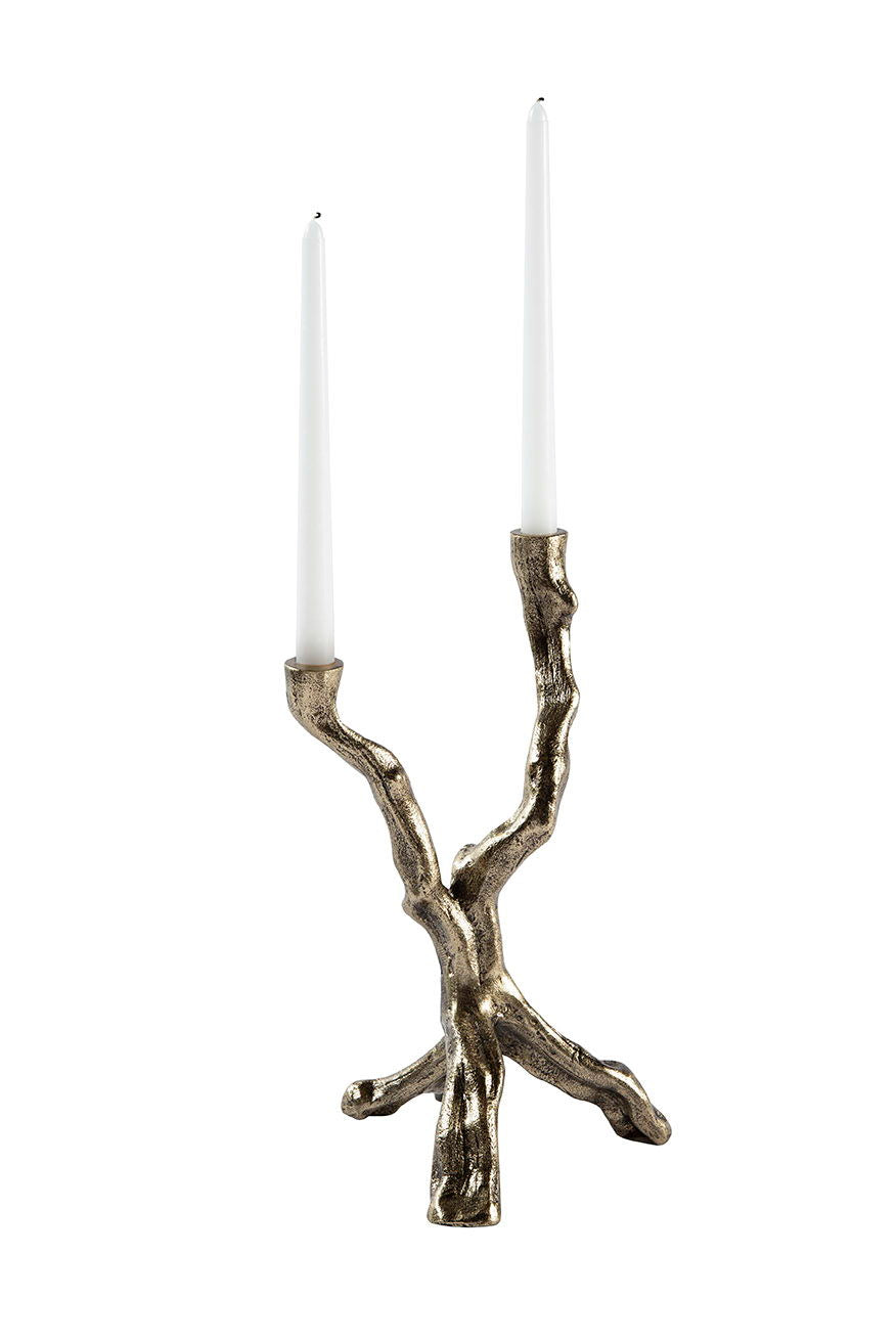 Tina - Candle Holder Trio (Set of 3) - Bronze