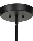 Hoi An - 4 Light Geometric Chandelier - Black