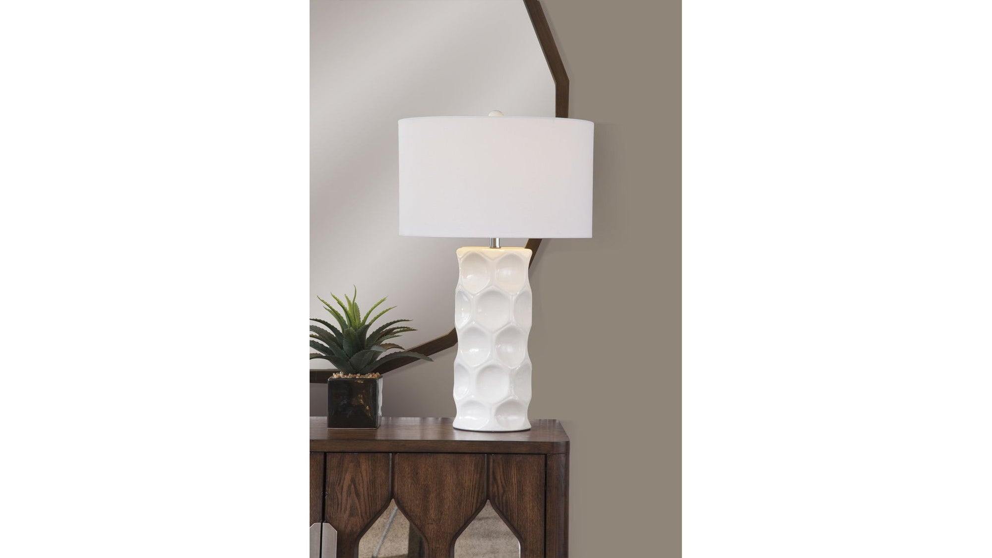 Cassidy - Table Lamp - White