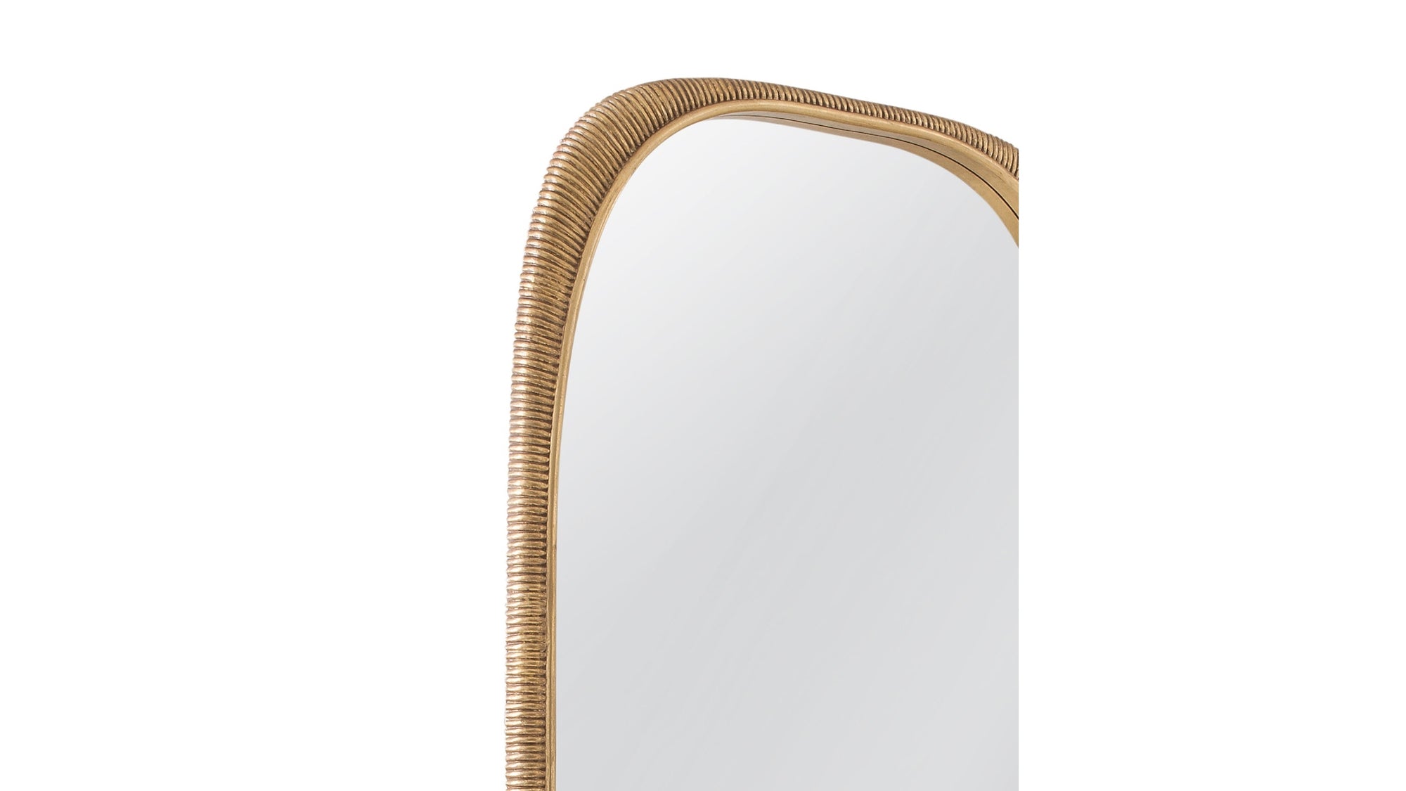 Malton - Floor Mirror - Ant Gold