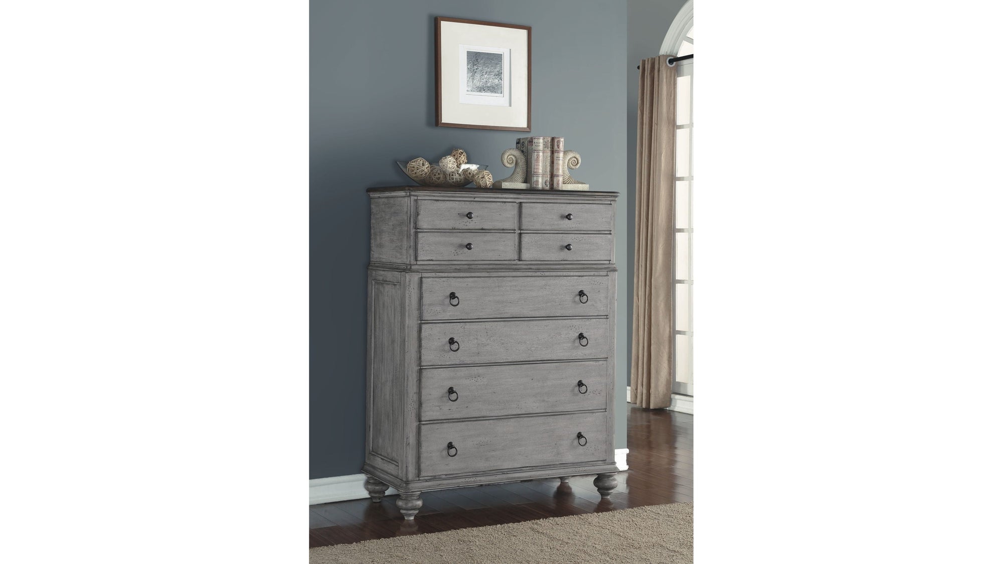 Plymouth - Drawer Chest - Gray