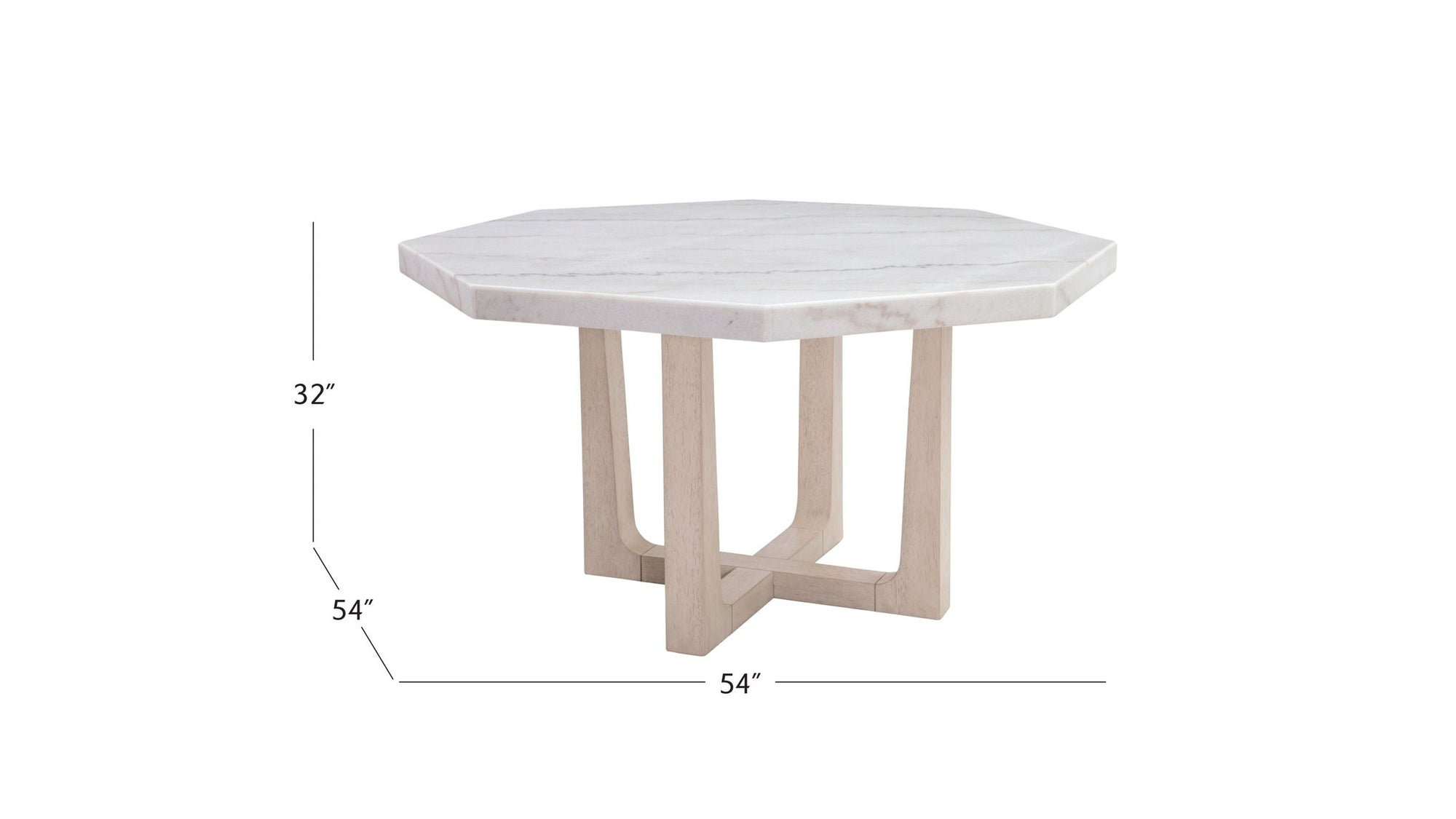 Newport - Dining Table - White