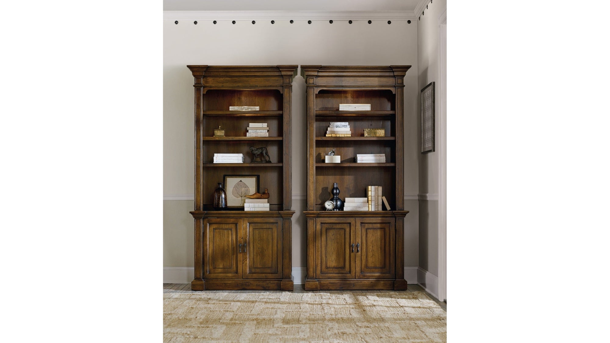 Archivist - Bookcase - Dark Brown