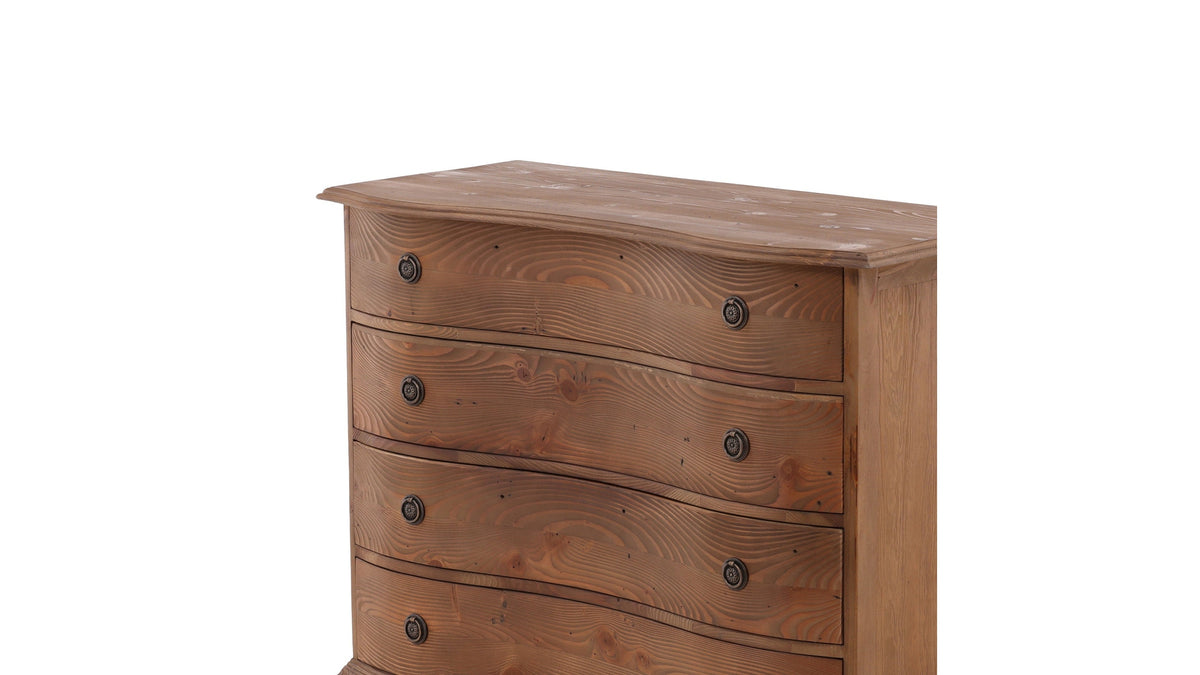 Bowfront - Pine Chest