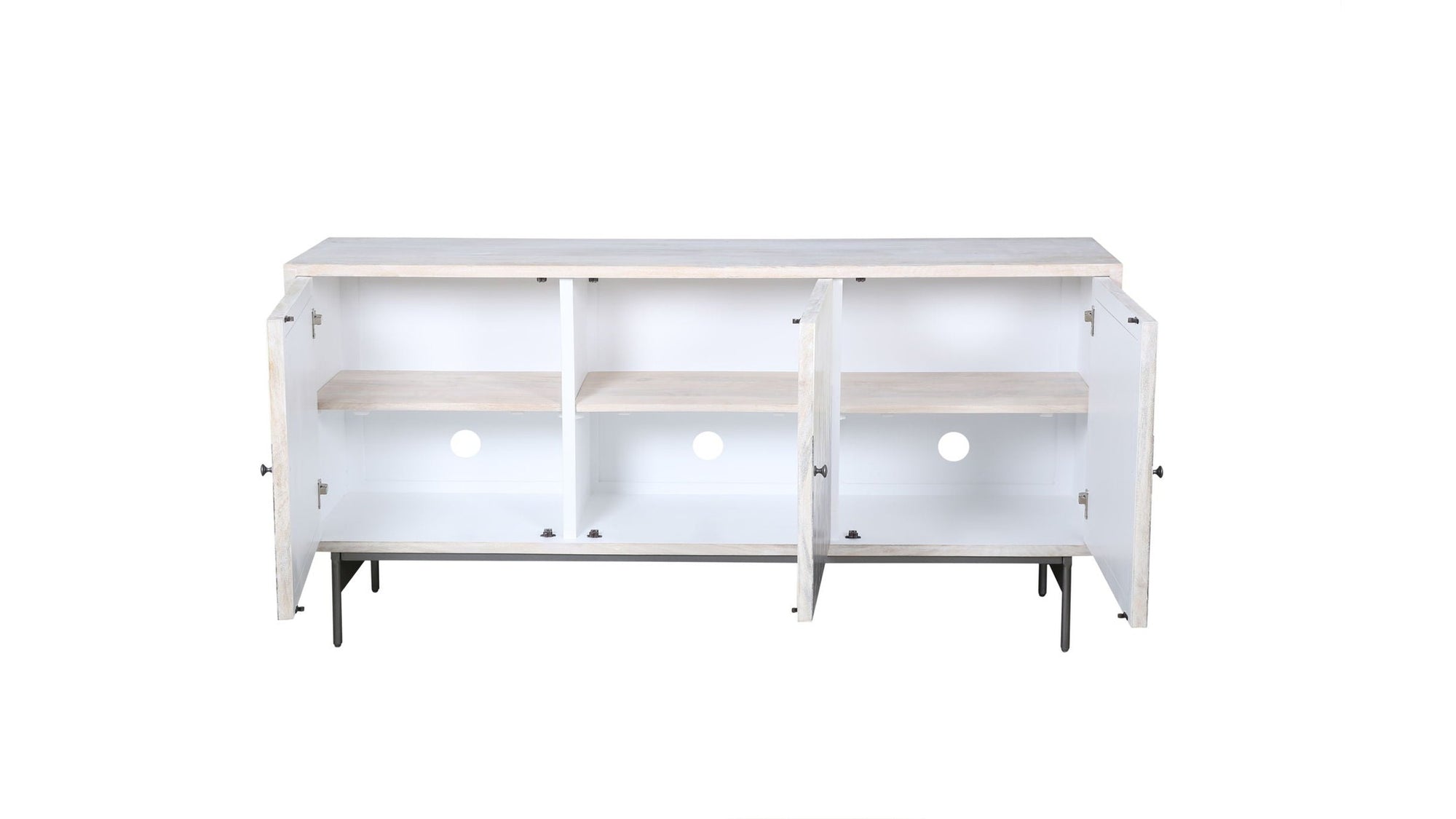 Zooey - Server - White Wash Mango