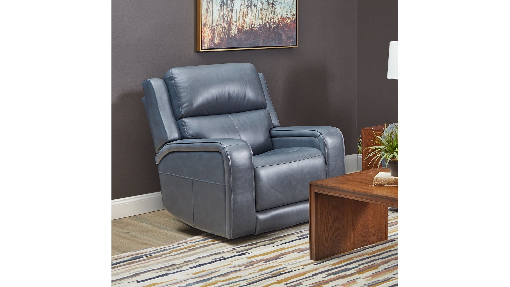Oasis - Power Recliner With Power Headrest, Lumbar, Heat & Massage