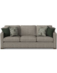 Milo - Fabric Sofa With Nailhead Trim