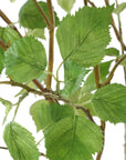 Nigra - Birch Vase Centerpiece - Green