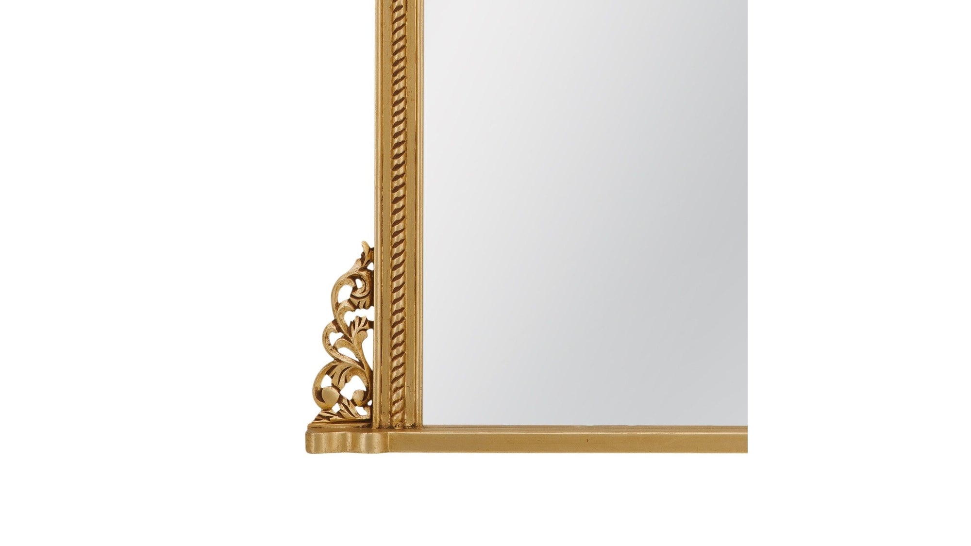 Cena - Floor Mirror - Antique Gold