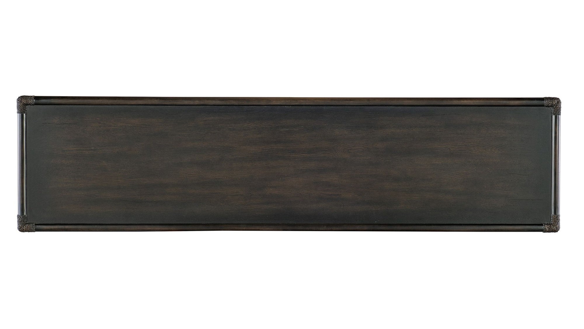 Retreat - Pole Rattan Console