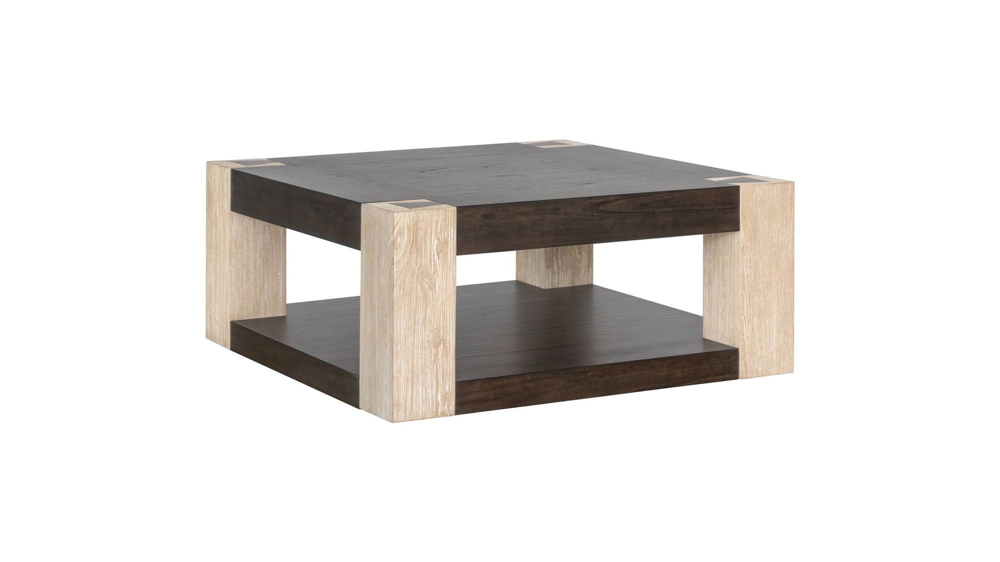 Harmony - Cocktail Table - Carbon Mindi / Blonde Acacia
