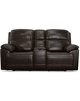 Jackson - Power Reclining Loveseat With Console & Power Headrests