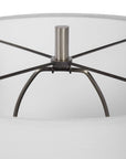 Dakota - Crackle Table Lamp - White
