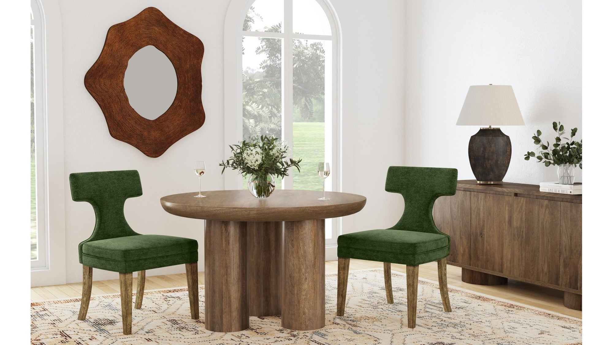 Oliver - Dining Chair - Rustic Brown