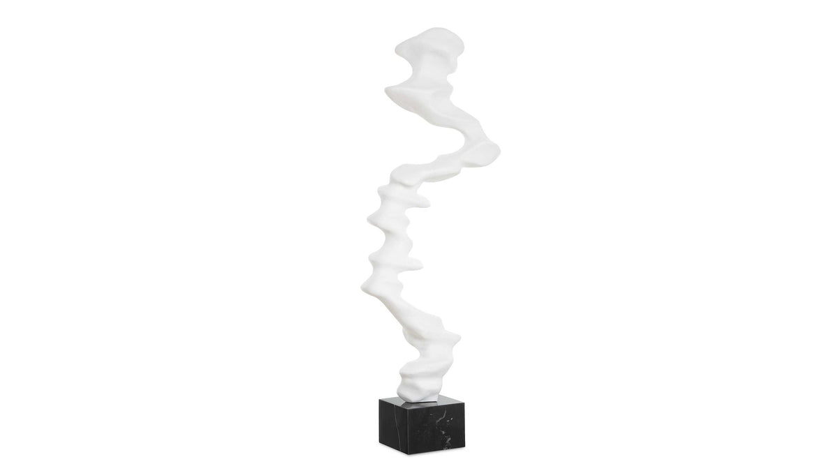Flux - Indoor-Outdoor Sculpture - White