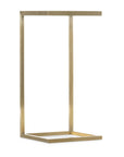 Melange - Holmes C-Shaped Accent Table - Gold