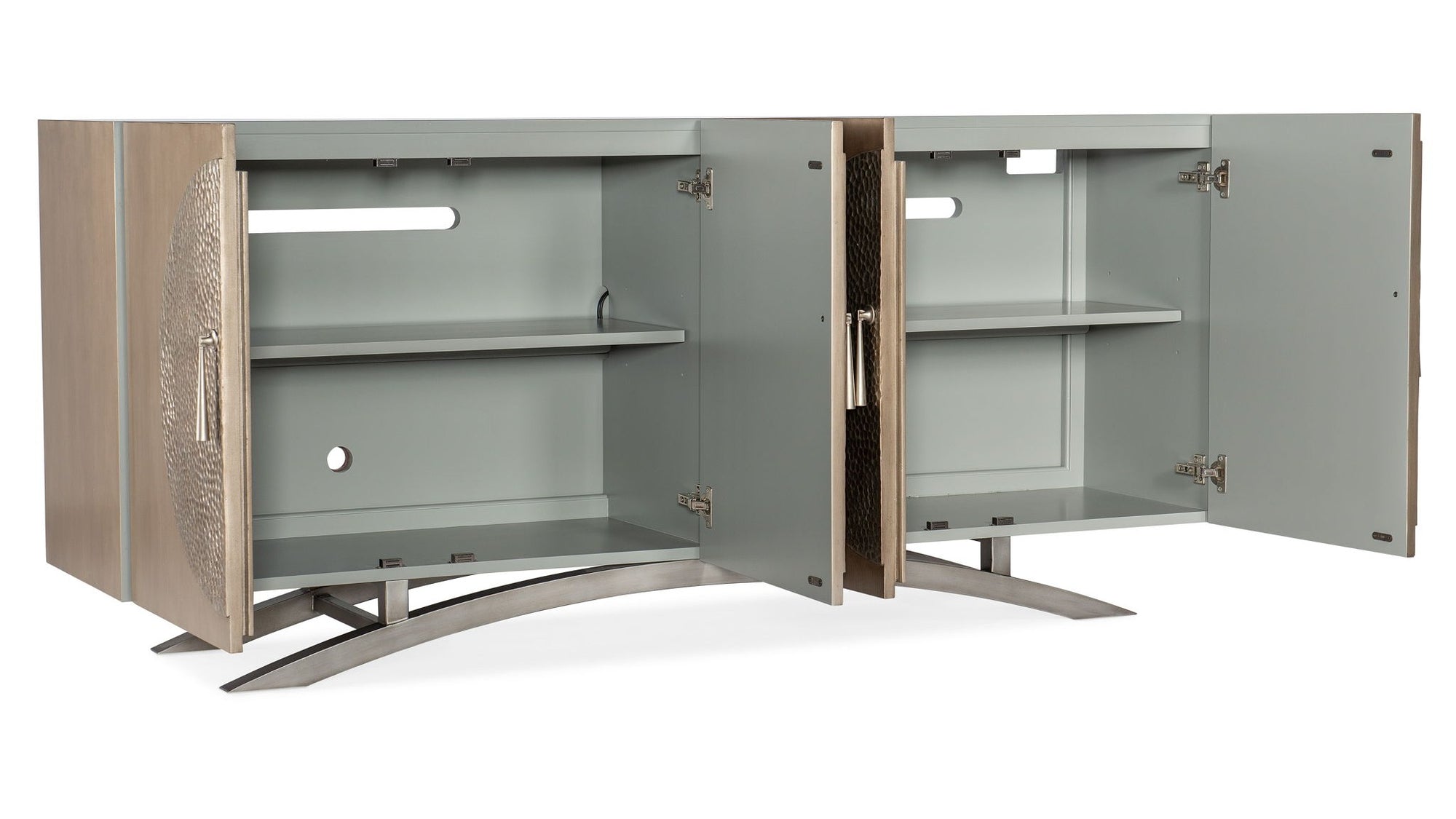 Melange - Nolita 4-Door Entertainment Console