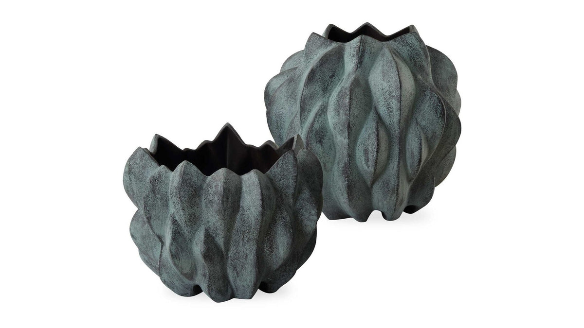 Verdant - Vases Set of 2 - Bronze